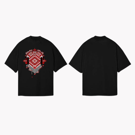 Headphone black T-shirt