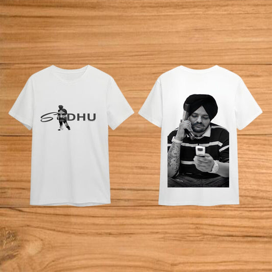 White sidhu T-shirt