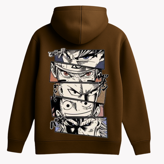 eyes brown hoodie