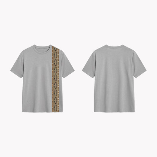 lining grey T-shirt