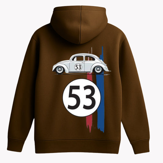 53 brown hoodie