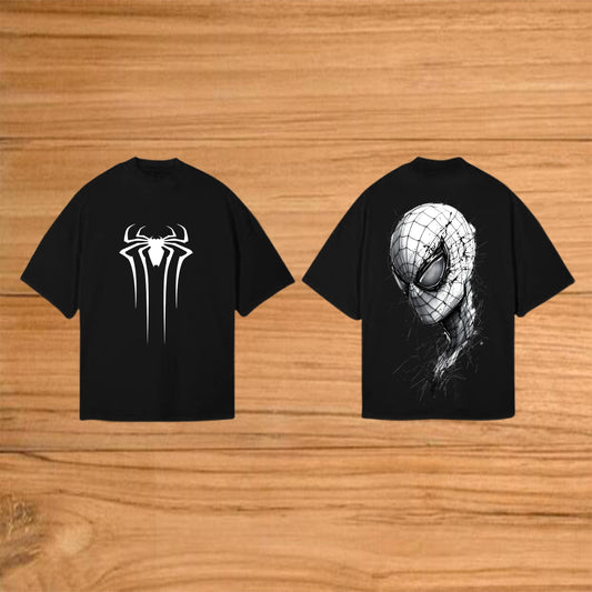 Black spiderman T-shirt