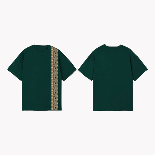 lining bottle green T-shirt